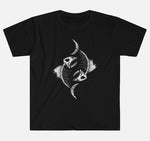 Picses Skull Horoscope Zodiac T-Shirts
