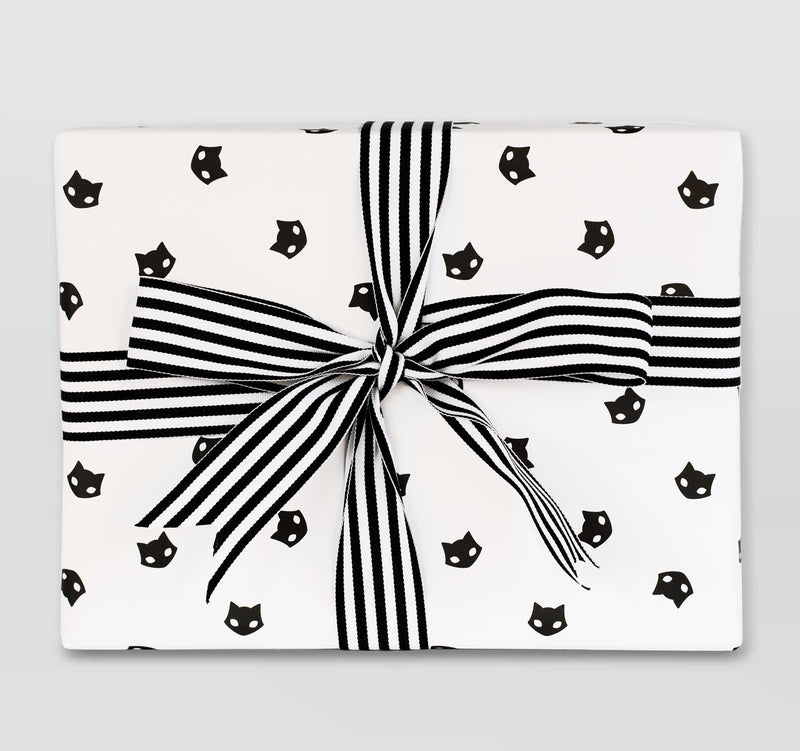 Black and White Gift Wrap | JUNIQE