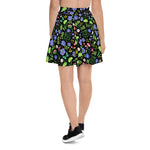 Venus Flytrap and Mushroom Floral Skirt