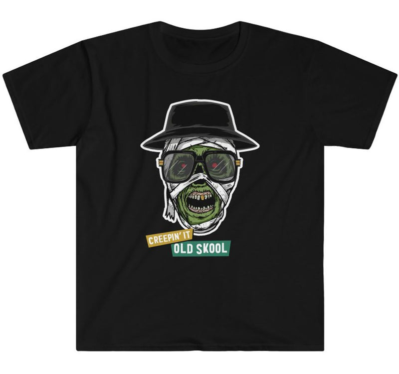Mummy Old Skool Wrapper Classic Horror T-Shirt