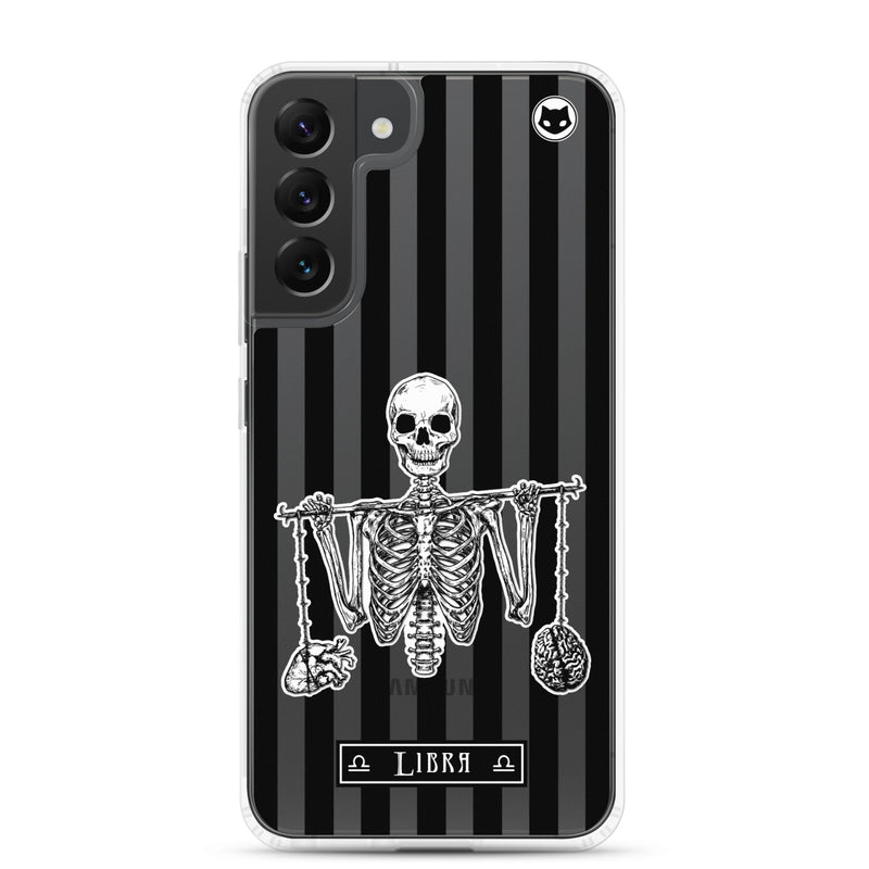 Libra Zodiac Samsung Case (Clear) – Spooky Cat Press Libra Zodiac Samsung Case (Clear) – Spooky Cat Press